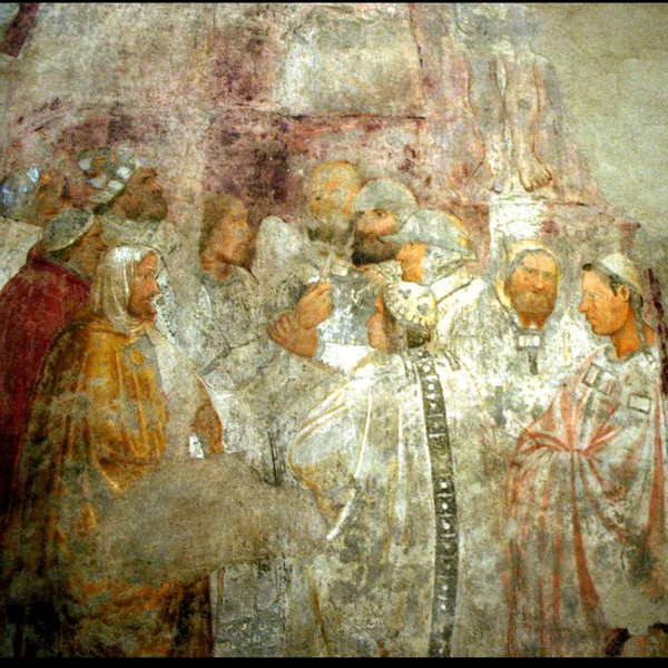 Affresco della Crocifissione